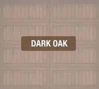 CHI Garage Door Color Accents Dark Oak